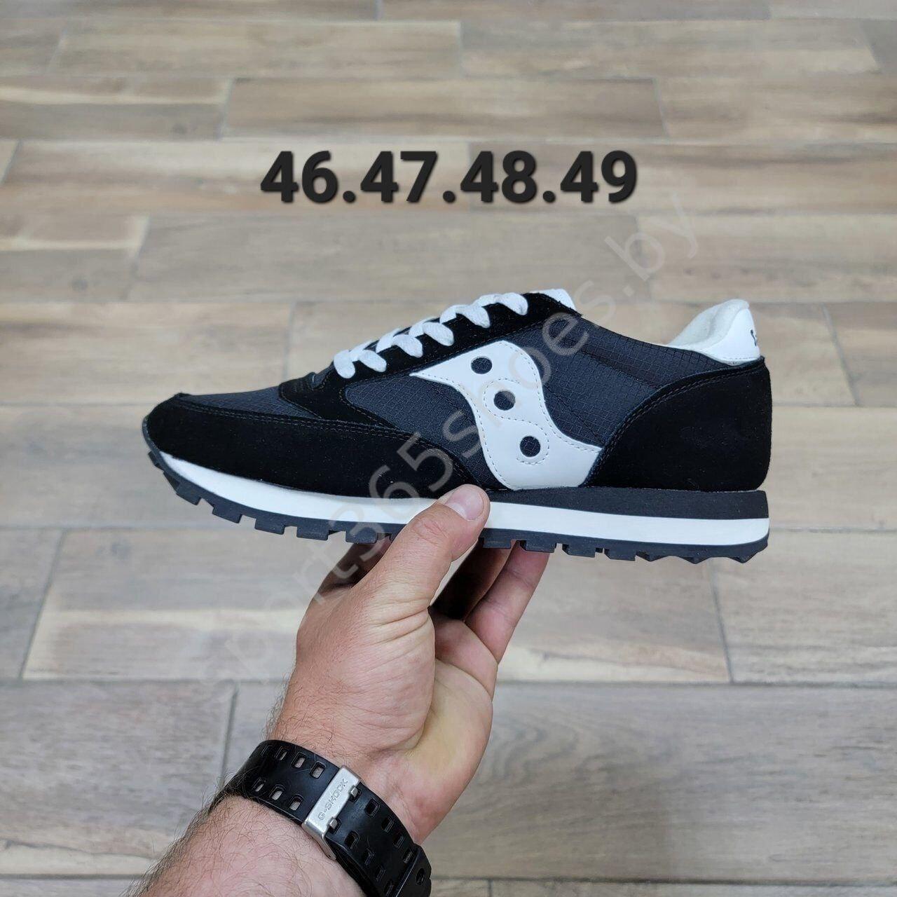Saucony Jazz Low Black White