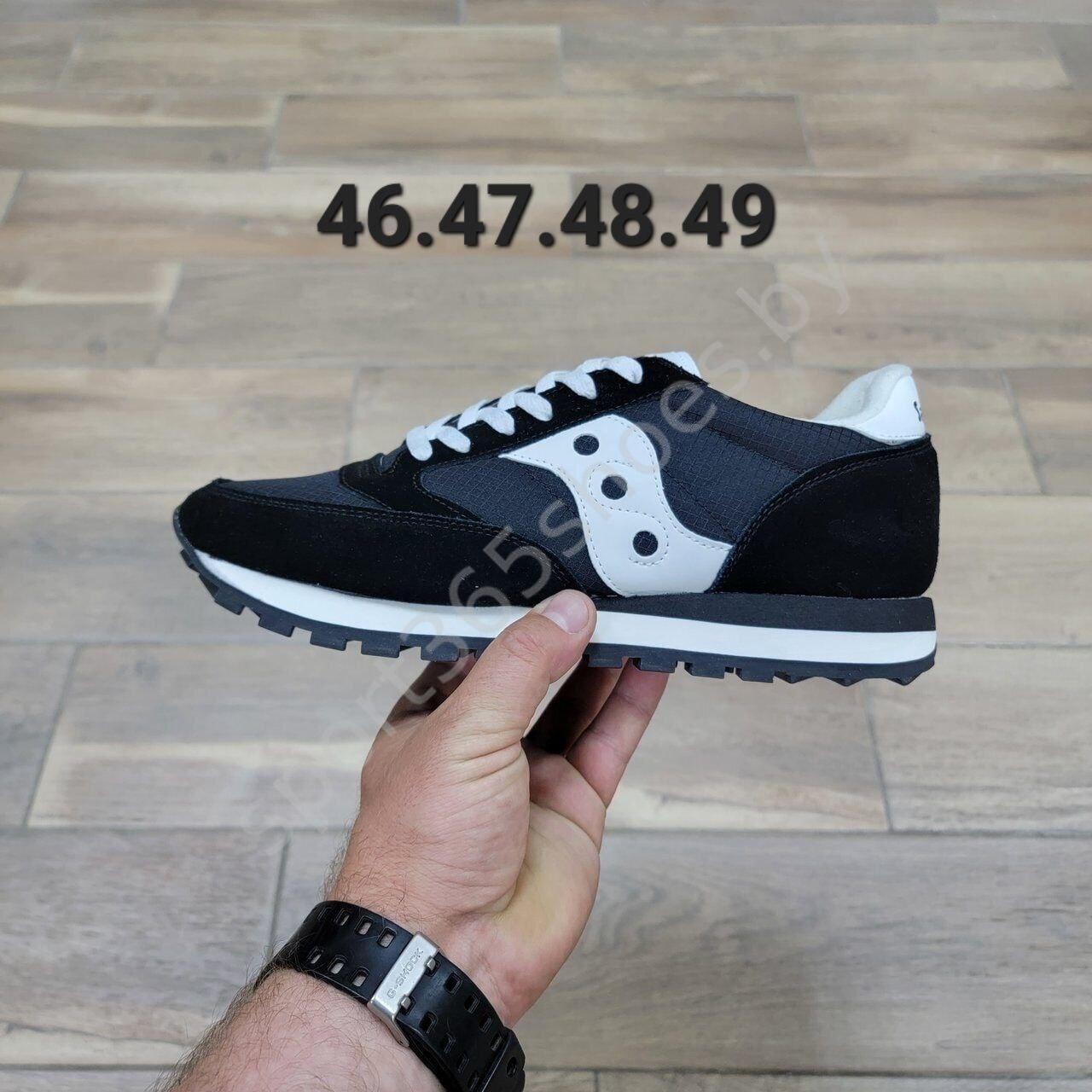 Кроссовки Saucony Jazz Low Black White