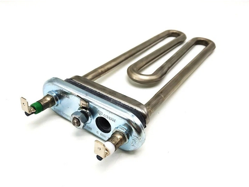 Нагревательный элемент ( ТЭН ) для стиральной машины Bosch Bo51519 (Irca 2000W прям.с отв.L=200, R9+, M155, - фото 2 - id-p139663243