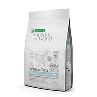 Nature's Protection SC WHITE CAT Grain Free (сельдь), 1,5 кг