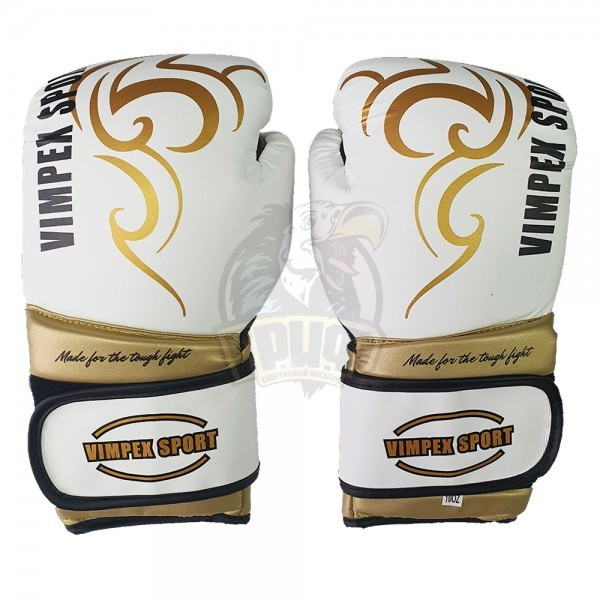 Перчатки для тайского бокса Vimpex Sport ПУ (арт. 3080) - фото 1 - id-p224454925