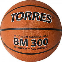 Мяч баскетбольный тренировочный Torres BM300 Indoor/Outdoor №6 (арт. B02016-6)