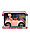Розовая машина кабриолет с куклой, фото 2