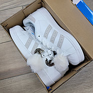 Кроссовки Adidas Superstar 'Crystal White', фото 6