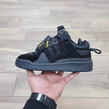 Кроссовки WMNS Adidas Forum Buckle Low Core Black x Bad Bunny