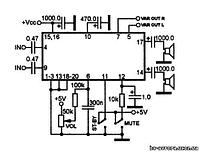 TDA7496L STMicroelectronics DIP20