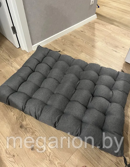Подушка для мебели 120х80х12см Темно - серый - фото 6 - id-p140990136