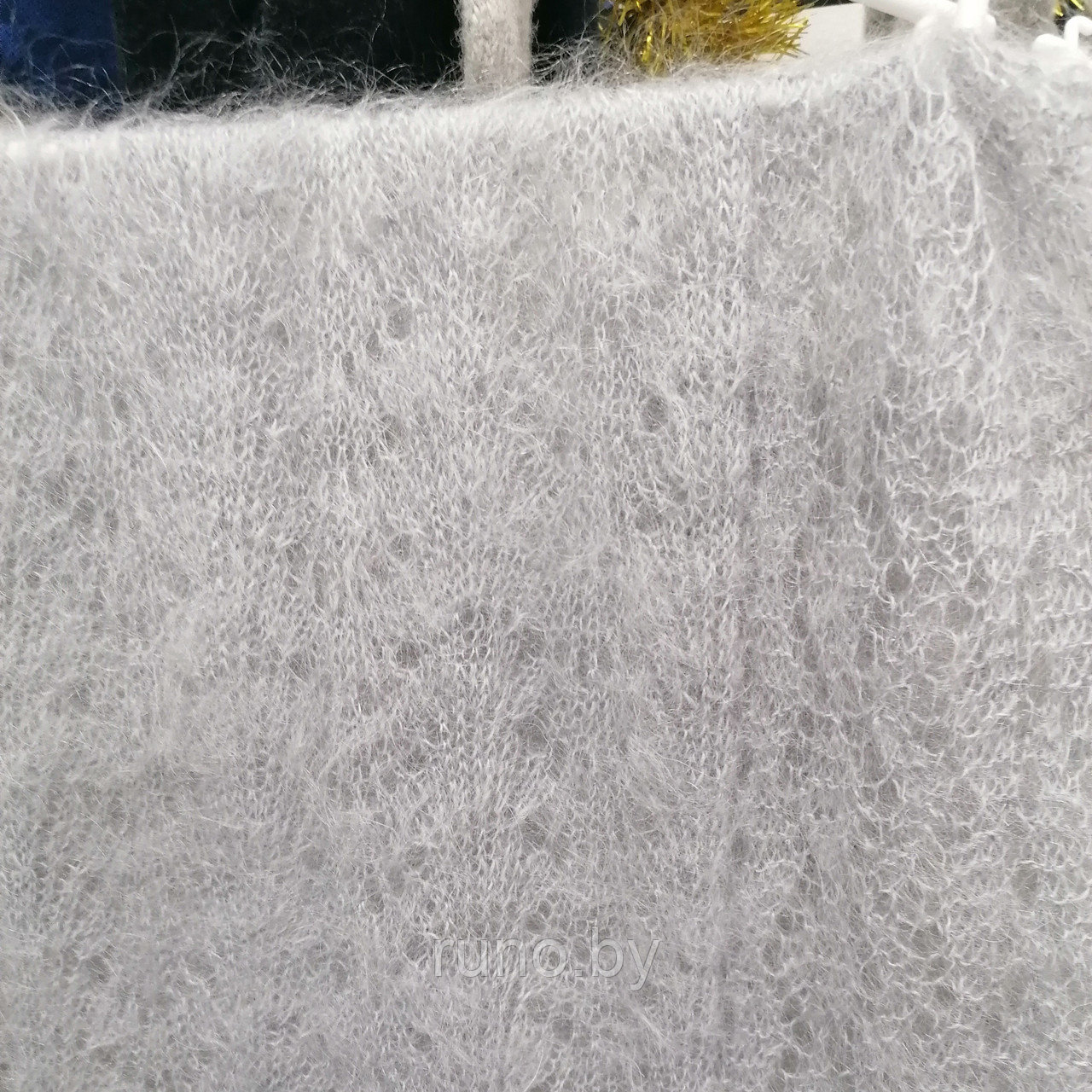 Палантин пуховый Паутинка ажурная узор Корона (широкий ажурный шарф) - фото 2 - id-p224458096