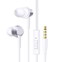 Наушники с микрофоном Baseus Encok HZ11 Wired Earphones Moon (A00164200213- Z1) белый