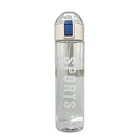 Спортивная бутылка для воды, белая, 550 мл