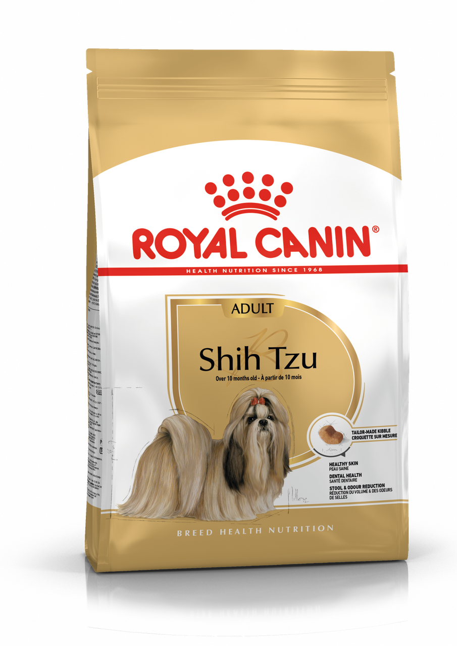 Royal Canin Shih Tzu сухой корм для взрослых и стареющих собак породы ши-тцу, 1,5кг, (Франция) - фото 1 - id-p224458178