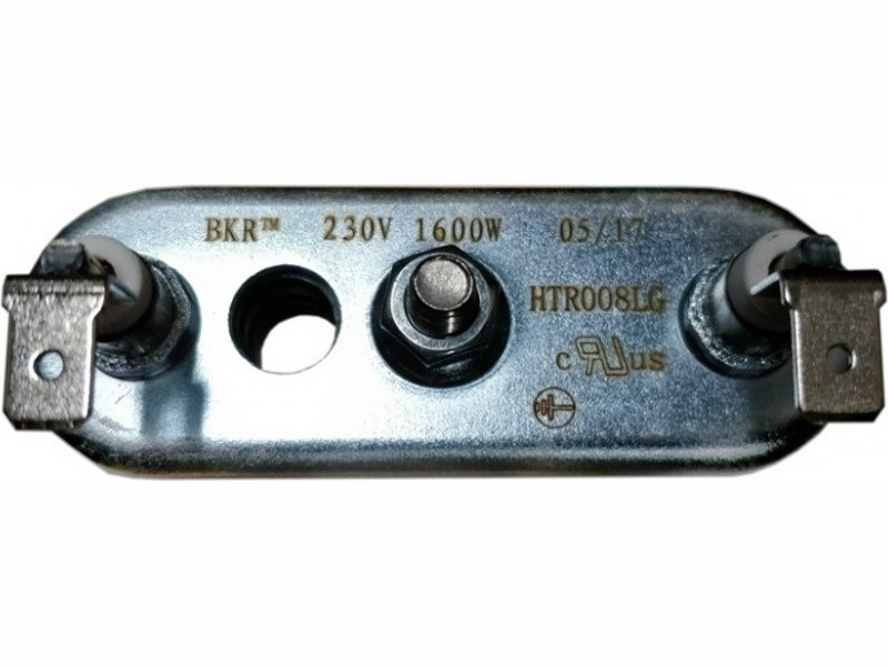 Нагревательный элемент ( ТЭН ) для стиральной машины Lg HTR008LG (1600W, Backer, прям.с отв.L=175, без - фото 5 - id-p139663225
