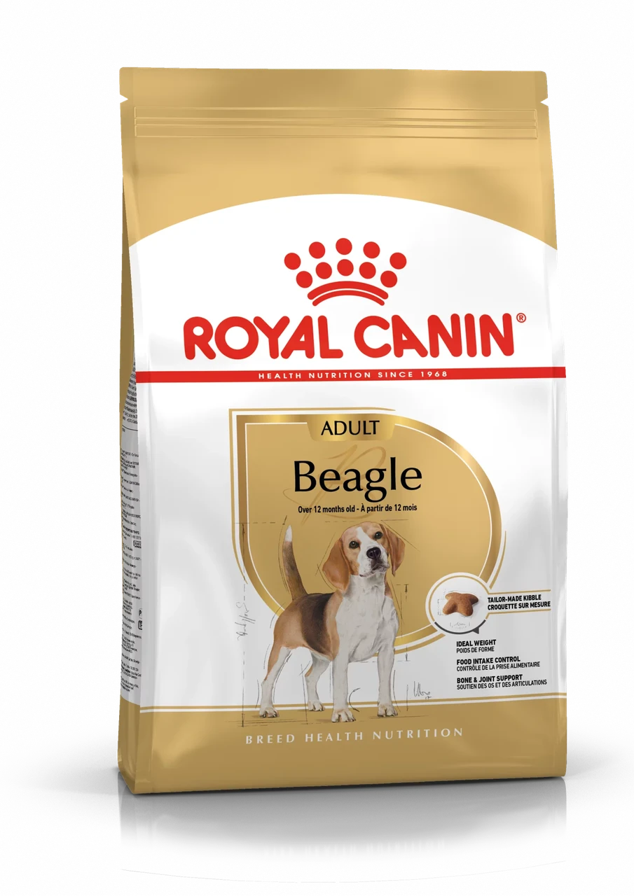 Сухой корм Royal Canin Beagle Adult для взрослых и стареющих собак породы бигль 3кг.