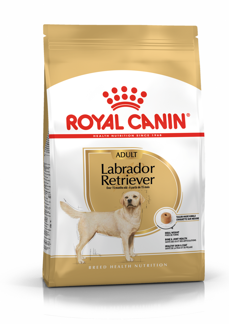 Royal Canin Labrador Retriever сухой корм для взрослых собак породы лабрадор ретривер, 3кг., (Россия) - фото 1 - id-p224458713