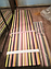 Матрас для шезлонга 180х55х6 цветная полоска, фото 9
