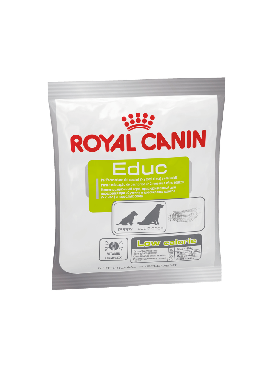 Royal Canin Educ сухой корм (лакомство) для щенков и взрослых собак, 50г., (Франция) - фото 1 - id-p224458892