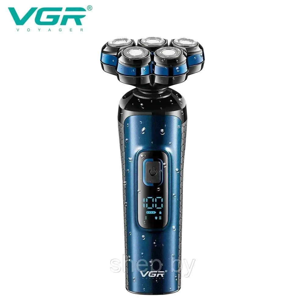 Профессиональный набор для стрижки волос, бороды и усов 4 в 1 VGR V-386 - фото 2 - id-p224458914