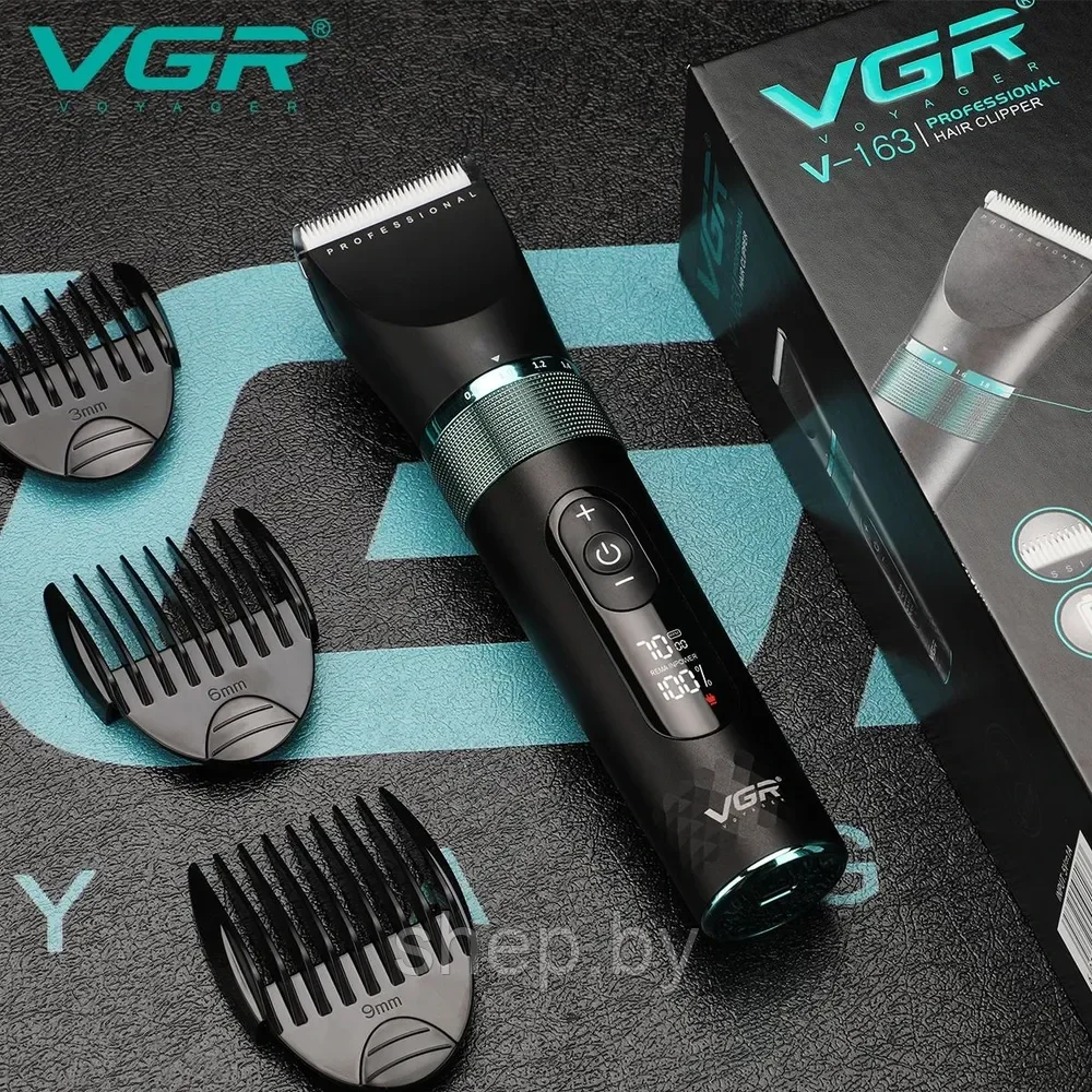 Профессиональная машинка для стрижки волос VGR V-163 - фото 5 - id-p224458939