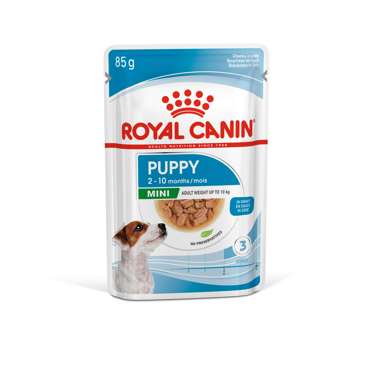 Royal Canin Mini Puppy влажный корм (в соусе) для щенков собак мелких размеров, 85г., (Австрия) - фото 1 - id-p224458943