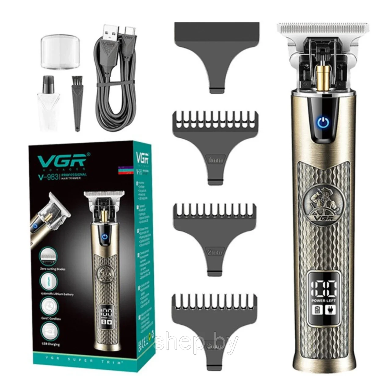 Триммер для бороды и усов VGR V-983