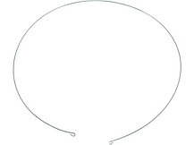 Хомут (кольцо) крепления манжеты люка для стиральных машин Атлант, Samsung, LG 775372500200 (Диаметр: 300-350, фото 2