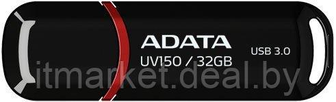 Usb flash disk 32Gb A-data DashDrive UV150 (AUV150-32G-RBK) - фото 1 - id-p224459005