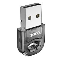 Адаптер Hoco UA28 USB - Bluetooth 5.1 цвет: черный
