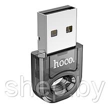 Адаптер Hoco UA28 USB - Bluetooth 5.1 цвет: черный