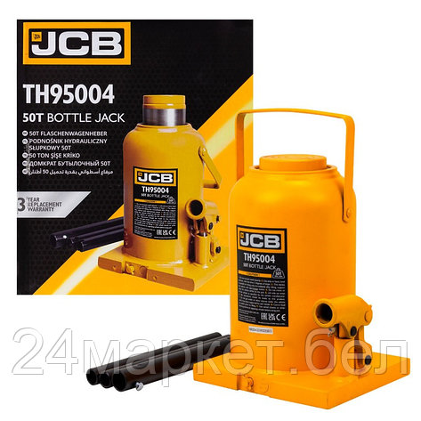 Бутылочный домкрат JCB TH95004 (50т), фото 2