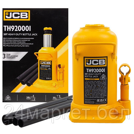 Бутылочный домкрат JCB TH920001 (20т), фото 2