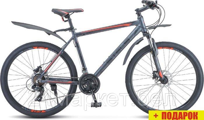 Велосипед Stels Navigator 620 D 26 V010 р.14 2023 (антрацит)