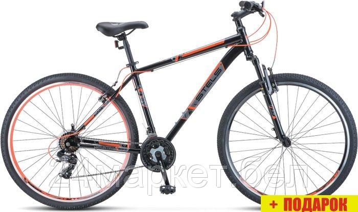 Велосипед Stels Navigator 900 V 29 F020 р.17.5 2023 (черный/красный) - фото 1 - id-p224459677