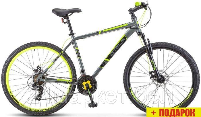Велосипед Stels Navigator 900 MD 29 F020 р.21 2023 (серый/желтый) - фото 1 - id-p224459679