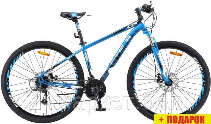 Велосипед Stels Navigator 910 MD 29 V010 р.16.5 2020 (синий/черный) - фото 1 - id-p224459680