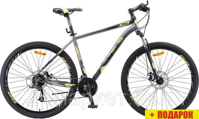 Велосипед Stels Navigator 910 MD 29 V010 р.18.5 2023 (черный/золотистый) - фото 1 - id-p224459681