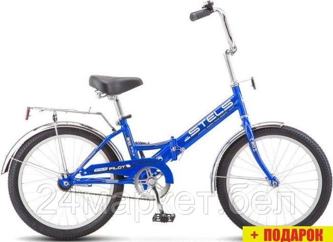 Детский велосипед Stels Pilot 20 310 C Z010 (синий), фото 2