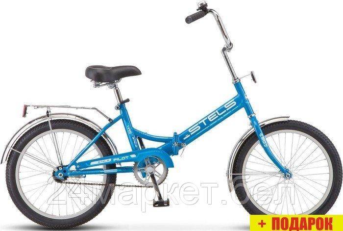 Детский велосипед Stels Pilot 20 410 C Z010 (синий), фото 2