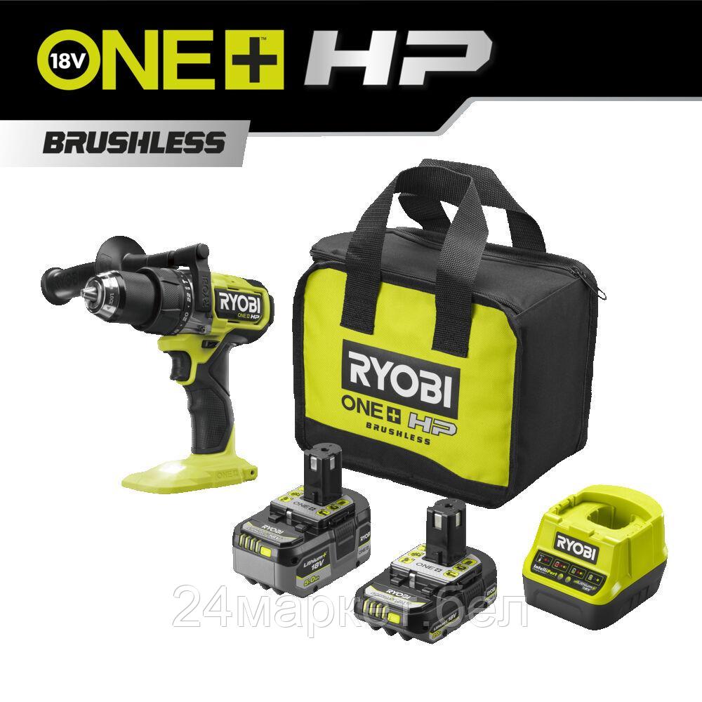 ONE + / Ударная дрель-шуруповерт RYOBI RPD18X-2C52S 5133005527 - фото 1 - id-p224327829