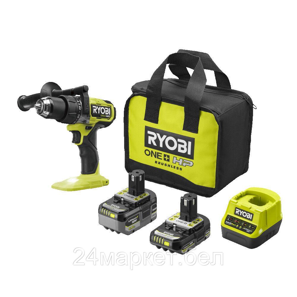 ONE + / Ударная дрель-шуруповерт RYOBI RPD18X-2C52S 5133005527 - фото 2 - id-p224327829