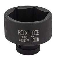 RF-4858075 RockFORCE Головка ударная 1'', 75мм (6гр.)