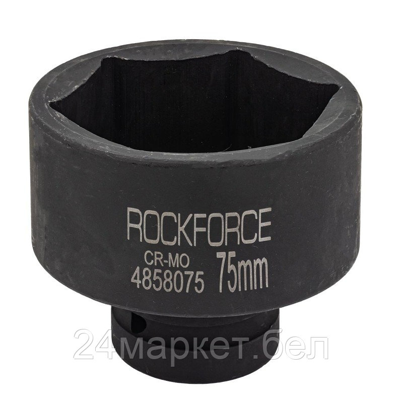 RF-4858075 RockFORCE Головка ударная 1'', 75мм (6гр.) - фото 1 - id-p224292467