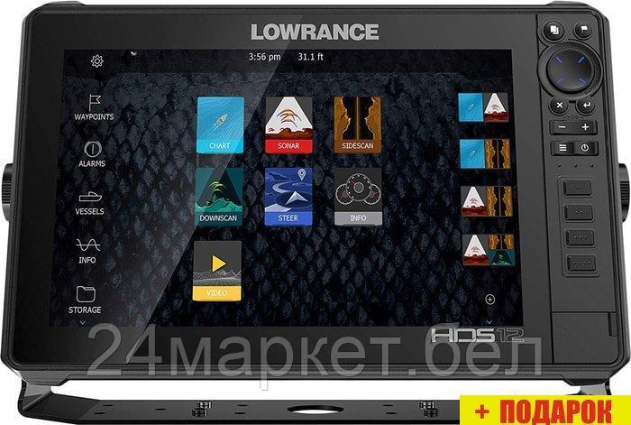 Эхолот-картплоттер Lowrance HDS-12 LIVE с датчиком Active Imaging 3-в-1 - фото 1 - id-p224460000