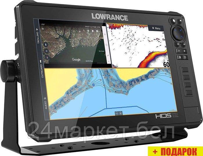 Эхолот-картплоттер Lowrance HDS-12 LIVE с датчиком Active Imaging 3-в-1 - фото 3 - id-p224460000