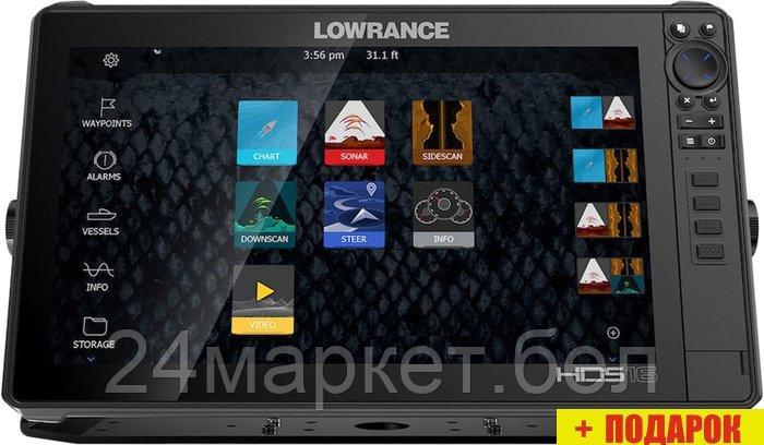 Эхолот-картплоттер Lowrance HDS-16 LIVE с датчиком Active Imaging 3-в-1