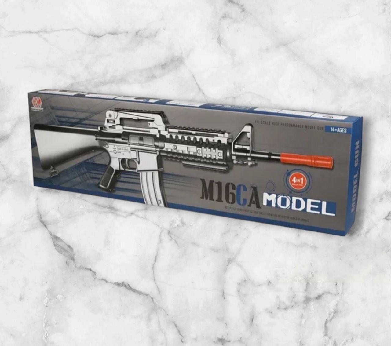 Детская снайперская винтовка автомат M16СА, детское игрушечное оружие, пневматический пистолет для игры детей - фото 4 - id-p224460086