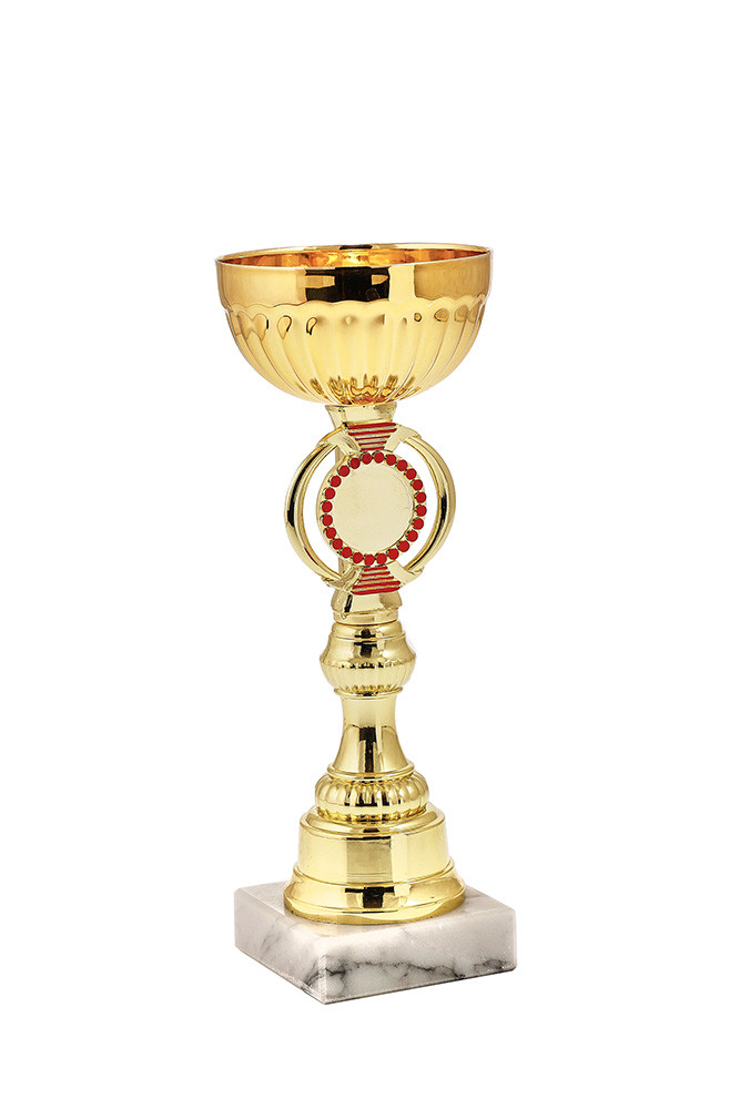 Кубок  на мраморной подставке , высота 21 см, чаша 8 см арт. 428-210-80