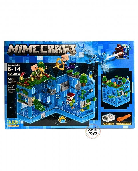 Детский конструктор Minecraft, Майнкрафт "My world" 503 деталей. - фото 1 - id-p224460140
