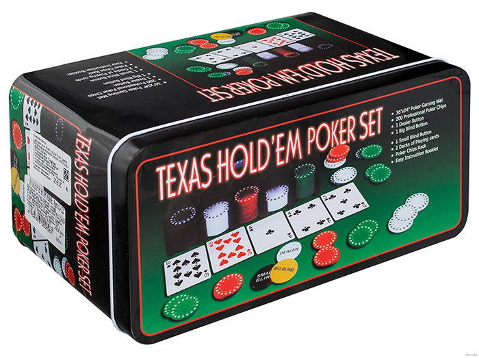 Набор для покера 200, 4г., с номиналом (арт. G-22)