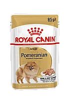 Royal Canin Pomeranian влажный корм (в паштете) для взрослых собак породы Померанский Шпиц, 85г., (Австрия)