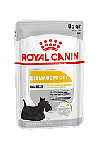 Royal Canin Dermacomfort Canine Adult влажный корм (в паштете) для взрослых собак, 85г., (Австрия)